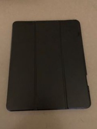 APPLE iPad Pro 12.9 吋2018/2020帶筆槽卡斯特紋三折平板皮套