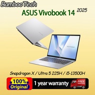 ASUS Vivobook 14 2025 Snapdragon X/Ultra 5 225H/i5-13500H ASUS Vivobook Laptop 2.5K 14 inch 华硕无畏14