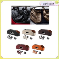 [Perfeclan4] Car Headrest Seat Back Storage Box Tissue Box Cup Holder Wear Resistant with Two Types 