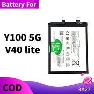 Bateri BA27 sesuai untuk VIVO Y100 5G Battery V40 LITE