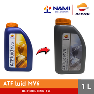 *REPSOL ATF MV6 (1L)* Oli Transmisi Mobil Matic Dextron 6 Full Synthetis - Original