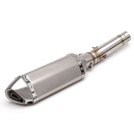 NC700 NC750X Motorcycle Mid Exhaust For Honda NC700X Exhaust Modified