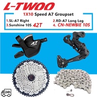 lTWOO A7 1X10 Speed MTB Groupset Shifter Rear Derailleur SUNSHINE Cassette NEWBIE Chain for MTB Bike