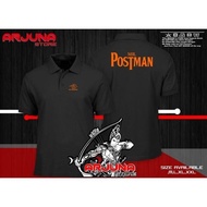 DI7 - T-SHIRT POLO /POLO SHIRT POST MAN INDONESIAN POST OFFICE BEST QUALITY-