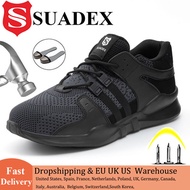 Safety Work Shoes Men Women Steel Toe Sneakers Work Safety Boots Safety Steel Toe Sneaker Non Slip f