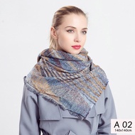 Winter Scarf Korean Style Wool Scarf Shawl Winter - A 02
