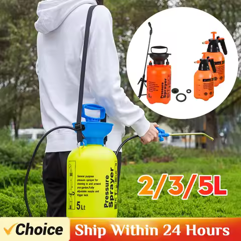 2/3/5L Garden Sprayer Water Pump Pressure Sprayer Adjustable Strap Plant Spray Bottle Lawn Agricultu