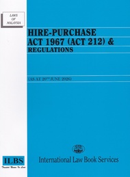 Hire-Purchase Act 1967 (Act 212) & Regulations [As At 20th June 2026]