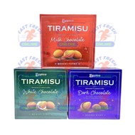 EMPICO BOX TIRAMISU CHOCOLATE DARK  / MILK / WHITE 70G HALAL