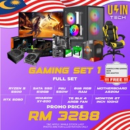 [FREE GAMING CHAIR🔥] GAMING SET PC MURAH 