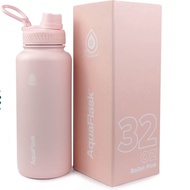 Aquaflask TUMBLER 32oz ORIGINAL BALLET PINK Wide Mouth Vacuum Insulated Drinking Water Aqua Flask