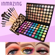Professional Color Eyeshadow Palette Luxury Set with Leopard Brush - Make Up Full Set Original Murah