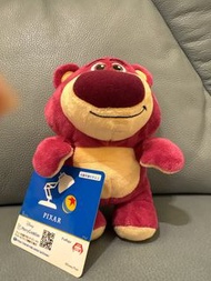 迪士尼 Pixar Lotso 熊抱哥毛絨公仔
