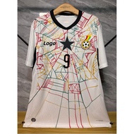 Player Issue Ghana 2026 World Cup Jersey Men'S Ghana Home Short Sleeves Football Jersey T-Shirt