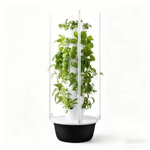 Spacetree 7 Layers Vertical Hydroponic Garden Indoor Smart Planter with Grow Lights - Home Vegetable
