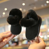 Fur Collar Bread Boots - Cute Cat Jack Fur Boots for Children