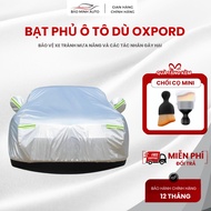 Oxpord comprehensive car cover, silver cover for 4,5,7 seater cars with 3 layers of rain and sun pro