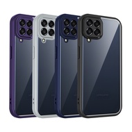 Case Samsung A12 Casing Luxury Frosted Transparent Cover For Samsung Galaxy A12 5G Phone Case