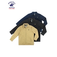 Beverly Hills Polo Club Kids Boy’s Cotton Twill Jacket with Collar in Black, Khaki & Navy LV2108