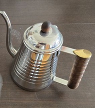 Kalita 不鏽鋼 鵝頸手沖壺（木紋握把）