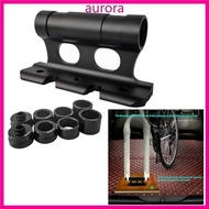 Auro Universal Bike Block Fork Mount with Adapter Car Roof Carry Rack Quick Release Bike Holder Bikes Front Fork Fixed C