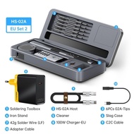 Electric Soldering Iron Electric Soldering Iron 02b Smart HS-02a Set Workbench/Storage Box Mobile FN