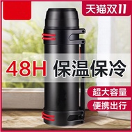 Outdoor Thermos Large-Capacity Thermos Cup Household Thermos Water Bottle 3L Vacuum Travel Bottle Po