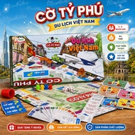 Vietnam Travel Monopoly Set – Vietnam Travel Monopoly Set Game – Family Board Game for 2-6 Players, 