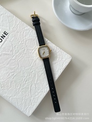 IEKE Little Flavor Elephant Gray Square Korean Style Ins Temperament Belt Commuter Versatile Watch W