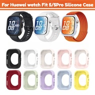 Silicone Case For Huawei watch Fit 5 Pro 5Pro Smart Watch Protective Cover For Huawei watch Fit 5 5P