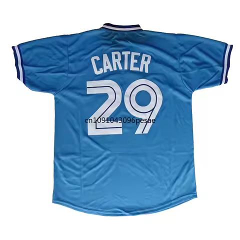 Joe Carter Jersey 29 Canada Toronto Retro Baseball Jerseys 19 Paul Molitor Baseball Jersey All Stitc