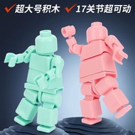 New Compatible Chainsaw Man Lego Man Aberdeen Iron Man Marvel diy Body Super Movable Large Puzzle Building Block Toy