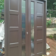 pintu panel aluminium kombinasi acp