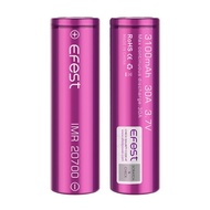 Efest High Performance IMR 20700 3100mAh 30A Battery (Flat Top)
