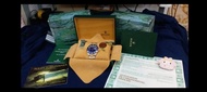 勞力士Rolex👑Submariner Date 16613 經典平頭四金鋼藍面 整體狀態very good 眼見咁多配件 413紙U頭