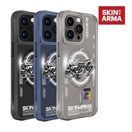 SKINARMA iPhone 15 Pro/Max Bolt Lightning Swirl Magnetic Shock-Resistant Phone Case With Lanyard Rin