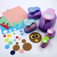 Round Hole Punch, 1pc Multi-Size Embosser for Scrapbook & DIY Crafts – Manual Paper Punch & Embossin