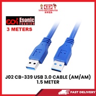 J02 CB-339 USB 3.0 CABLE (AM/AM) 1.5 METER