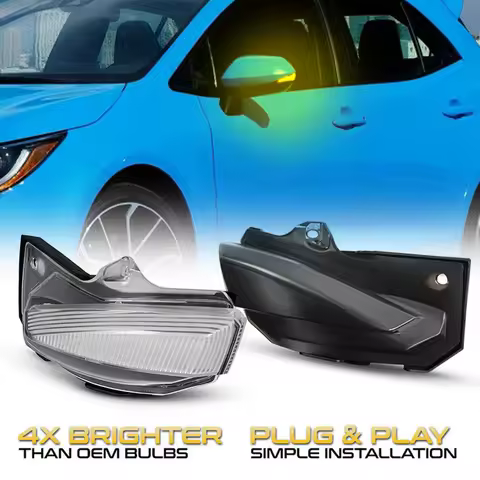 2Pcs For Toyota Corolla Sport 2019 2020 Sienta XP170 Yaris XP210 LED Dynamic Turn Signal Light Rear 