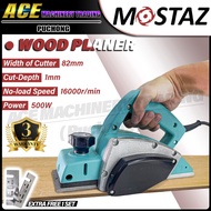 Mostaz 500W Electric Planer MS1900B | Mesin Ketam Kayu Elektrik | 3-MONTHS WARRANTY