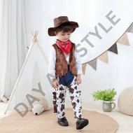 Wild West Costume Cowboy Set Costume Texas Custom Cowboy Kostom Zorro Zoro Cowboy toddler Suit Hallo