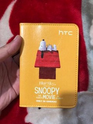 絕版 二手 未使用 史努比 Snoopy x Htc 護照套