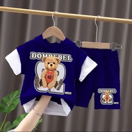 BAJU KAOS ANAK SETELAN KAOS HOODIE KUPLUK ANAK LAKI LAKI 1-5TH