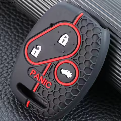 For Honda Civic Accord Pilot Fit Crossfour Odyssey Insight Stream 2004 Remote Silicone 4 Button Key 