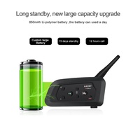 XiNOWy V4C Referee Headset Bluetooth Intercom Full Duplex 1200M Football Soccer Earhook Earphone BT 