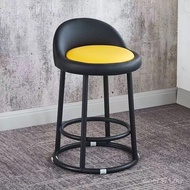 Iron Stool Chair Bar Stool ktv Fashion Bar Game Hall Art Bar Round Stool Front Desk Chair Stool Stoo