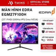 EDRA EGM27F100H Monitor (27 inch / IPS / FHD / 100Hz / 1ms) - Genuine product -