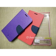 HTC U12 Life 6 Inch [Classic Style-Two-Color Series] Vertical Side Flip Protective Case/Side Leather