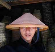 Topi Caping Petani Bahan Kulit Bambu