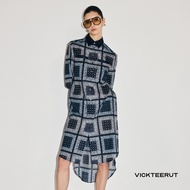 VICKTEERUT (ราคาปกติ 9680-.) Re-Edition Long Sleeve Shirt Dress เชิ๊ตเดรส เดรส เชิ๊ตเดรส แขนยาว